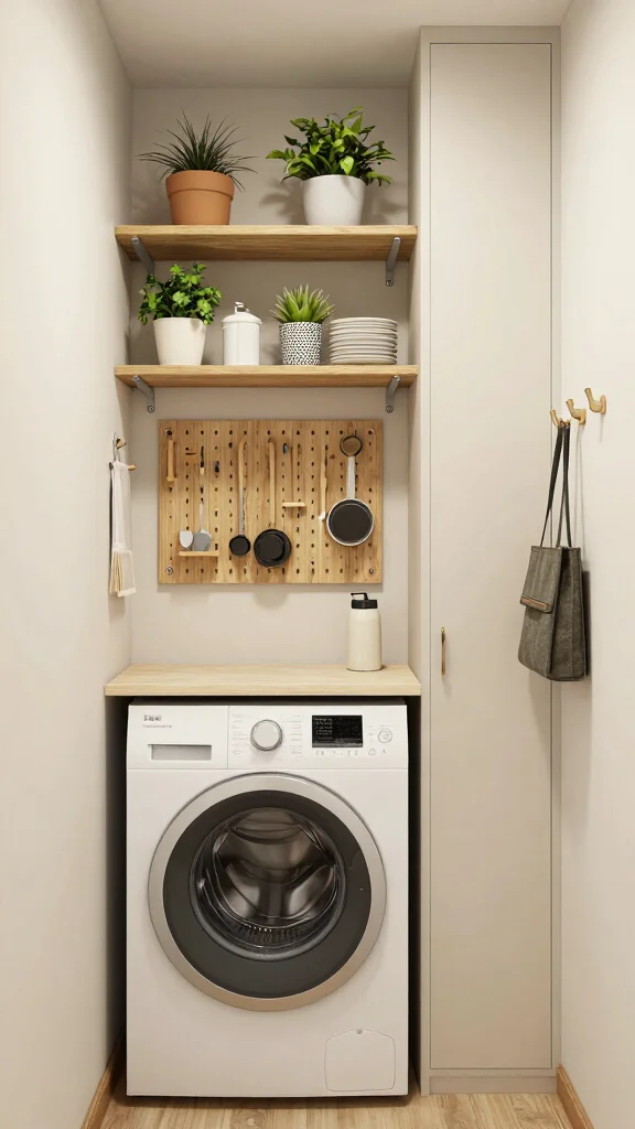 14 Laundry Room Makeover Ideas to Transform a Space You Actually Use - 7. Efficient Use of Vertical Space 1