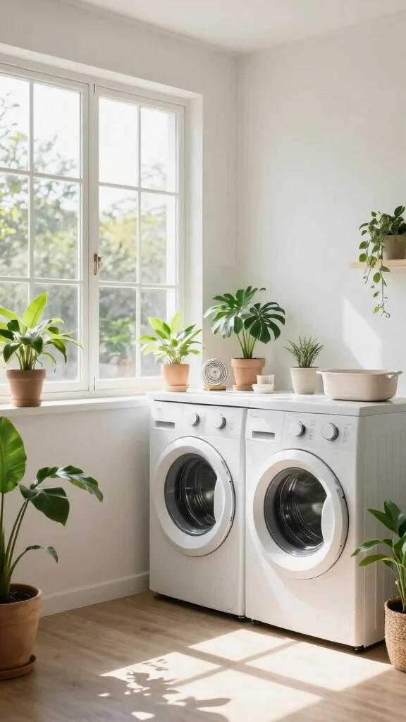 14 Laundry Room Makeover Ideas to Transform a Space You Actually Use - 8. Natural Light and Ventilation 1