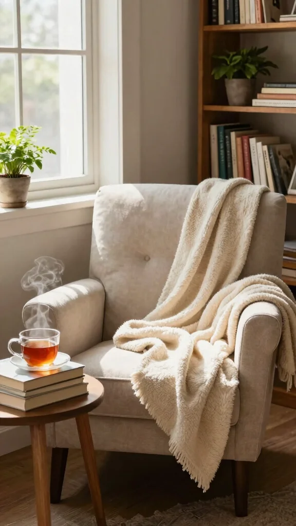 14 Study Room Makeover Ideas to Completely Transform Your Space - 12. Cozy Reading Nook 1