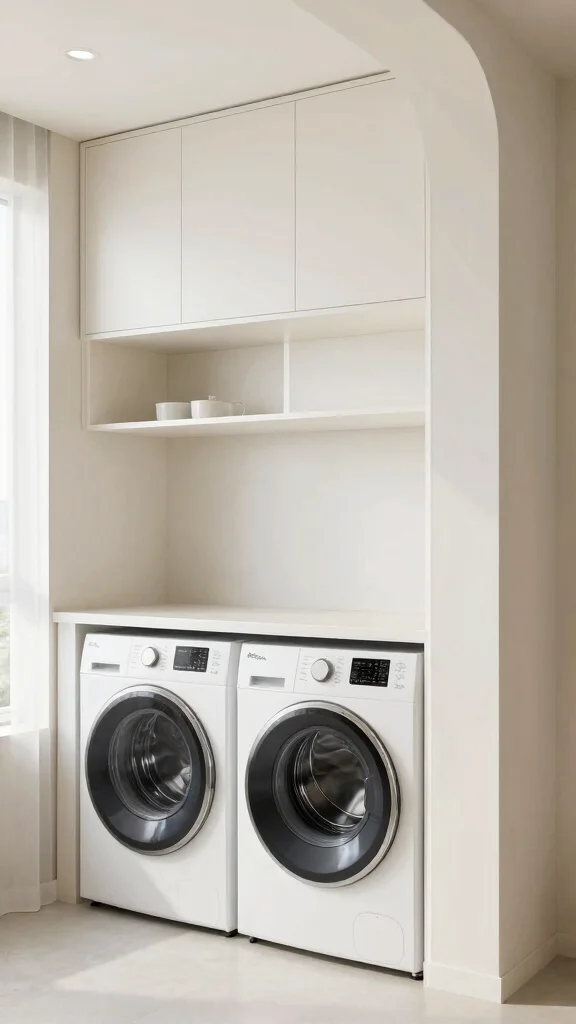 15 Laundry Room Cabinet Ideas for Storage, Style, and Organization - 11. Customized Cabinet Solutions 1