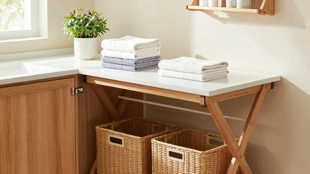 15 Laundry Room Folding Station Ideas for Easy Organization – homeeastvillage.com