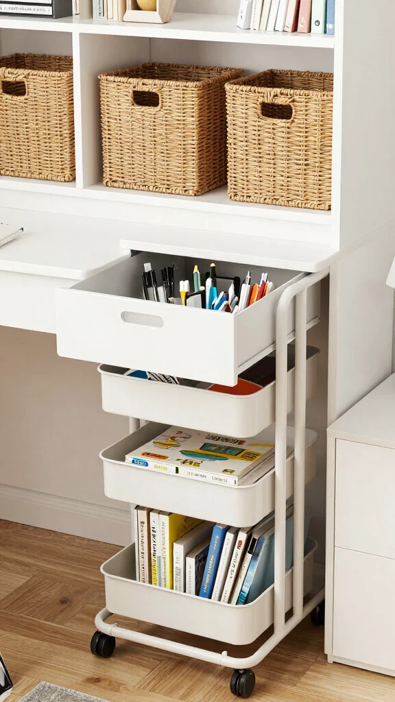 15 Study Room Makeover Ideas That Work for Any Size Room - 11. Smart Storage Solutions 1