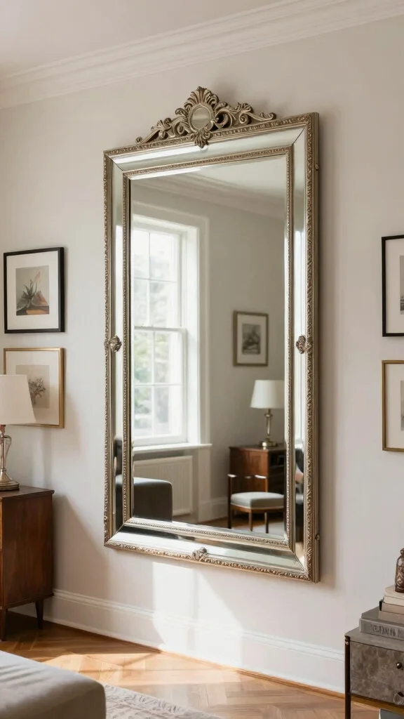15 Study Room Makeover Ideas That Work for Any Size Room - 13. Incorporate Mirrors 1