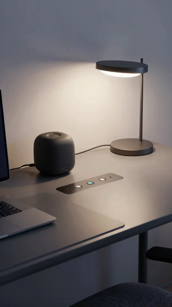 15 Study Room Makeover Ideas That Work for Any Size Room - 6. Integrated Tech Solutions 1