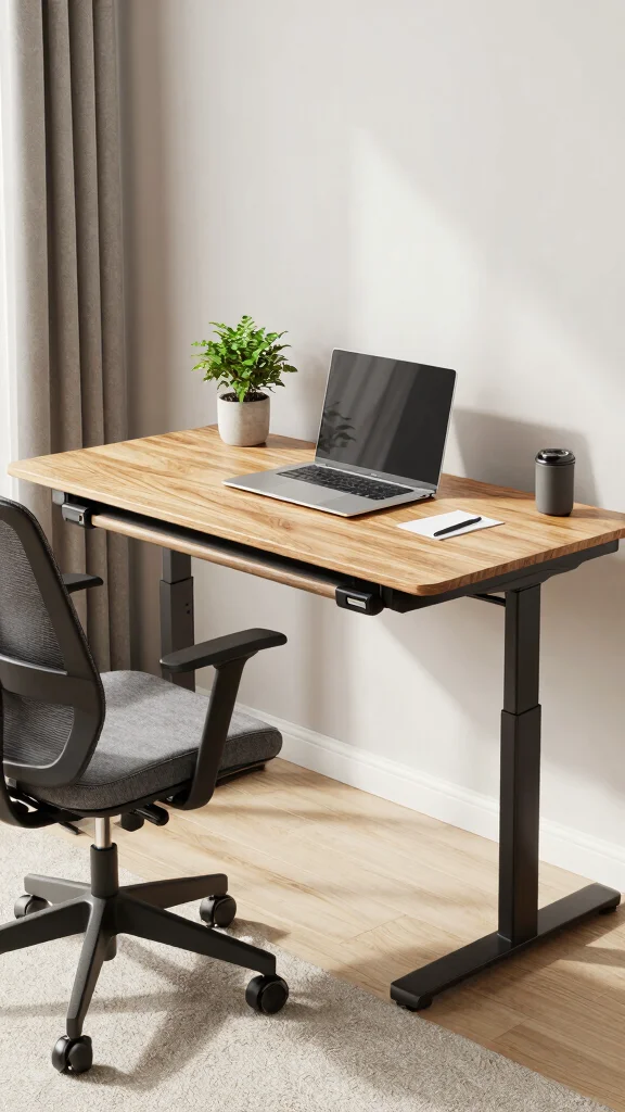 15 Study Room Makeover Ideas That Work for Any Size Room - 7. Adjustable Desks 1