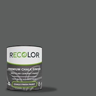 RECOLOR Recycled Interior Matte Finish Latex Paint for Walls and Furnitu...