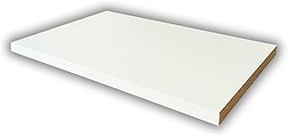 Customized White Shelves Cut to Order 3/4