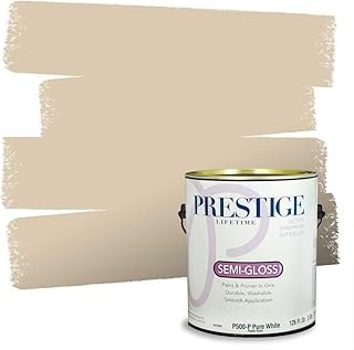 PRESTIGE Paints Interior Paint and Primer In One, 1-Gallon, Semi-Gloss, ...