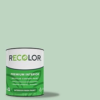RECOLOR Eco-Friendly Interior Premium Latex Paint for Walls, Furniture a...
