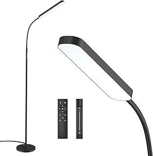 Floor lamp, 15w/1000lm Bright LED Floor Lamp with Stepless Adjustable 30...