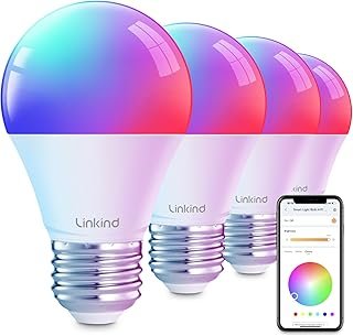 Linkind Smart Light Bulbs, Smart Bulb That Work with Alexa & Google Home...