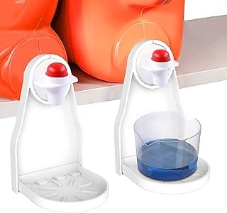(2 Pack) Laundry Detergent Cup Holder Drip Catcher Organizer Clip Tight ...