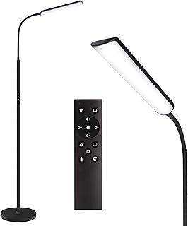 Dimunt LED Floor Lamp, Bright 15W Floor Lamps for Living Room with 1H Ti...