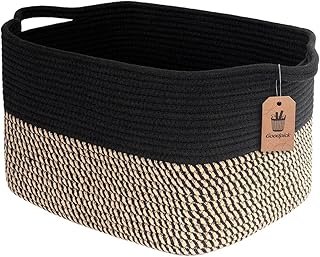 Goodpick Cube Storage Bins - Towel, Book, Cloth, Shoes, Closet Shelf Wov...