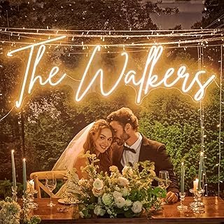 Custom Neon Sign, Custom LED Neon Sign Customizable for Wedding Bar Salo...