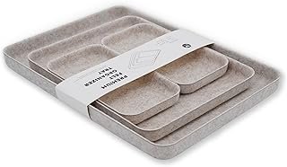 Welaxy EDC Catchall Desk Organizer felt DND Dice Rolling Tray stylish ni...