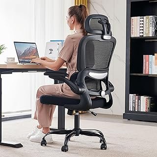 TRALT Office Chair Ergonomic Desk Chair, 330 LBS Home Mesh Office Desk C...
