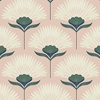 CiCiwind Vintage Wallpaper Peel and Stick Botanical Contact Paper Boho W...