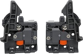 Pair of DTC Undermount Drawer Slide Plastic Front Locking Device, Grey w...