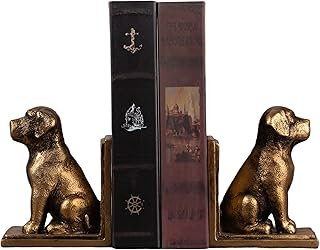 Book Ends for Shelves to Hold Books Heavy Duty,Decorative Bookend for Bo...