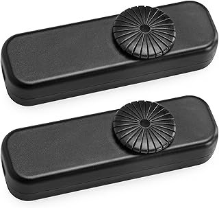 Inline Switch 2 Pack, Full Range Rotary Dimmer, Black Cord Switch Replac...