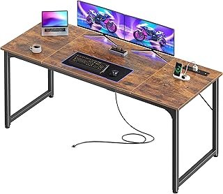 PRAISUN 63 X 24 Inch Office Computer Desk with Power Outlets and USB-C P...