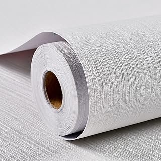 Haimin Grasscloth Textured Wallpaper 24in X 393in Fabric Contact Paper W...